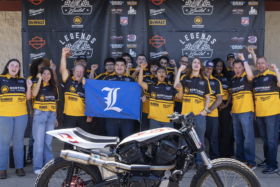 High Schoolers Unveil Track-Ready Motorcycle