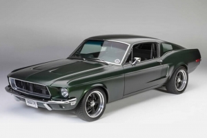 The one of a kind Mustang is an all-new, all-metal hand built by &#039;Brand New Muscle Car&#039; of Tulsa, Oklahoma.
