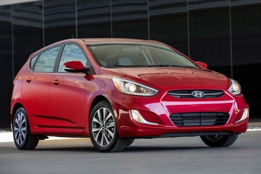 Hyundai’s Accent, model years 2012-2015, is one of many models involved in the massive recall. 