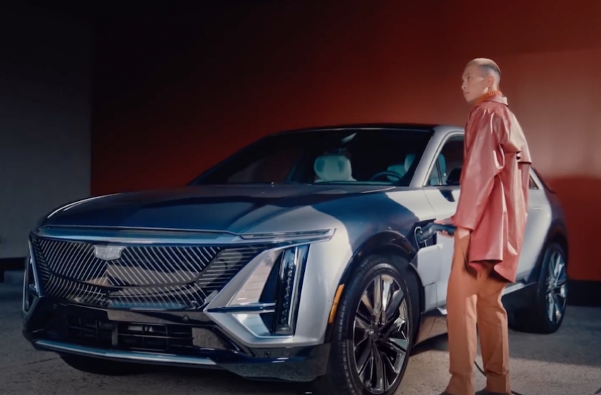 General Motors is targeting younger drivers with its Cadillac Lyriq, Fortune Favors the Fearless campaign.